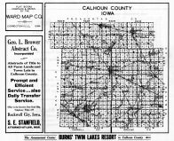 Calhoun County Map, Calhoun County 1934